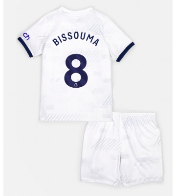 Tottenham Hotspur Yves Bissouma #8 Primera Equipación Niños 2023-24 Manga Corta (+ Pantalones cortos)